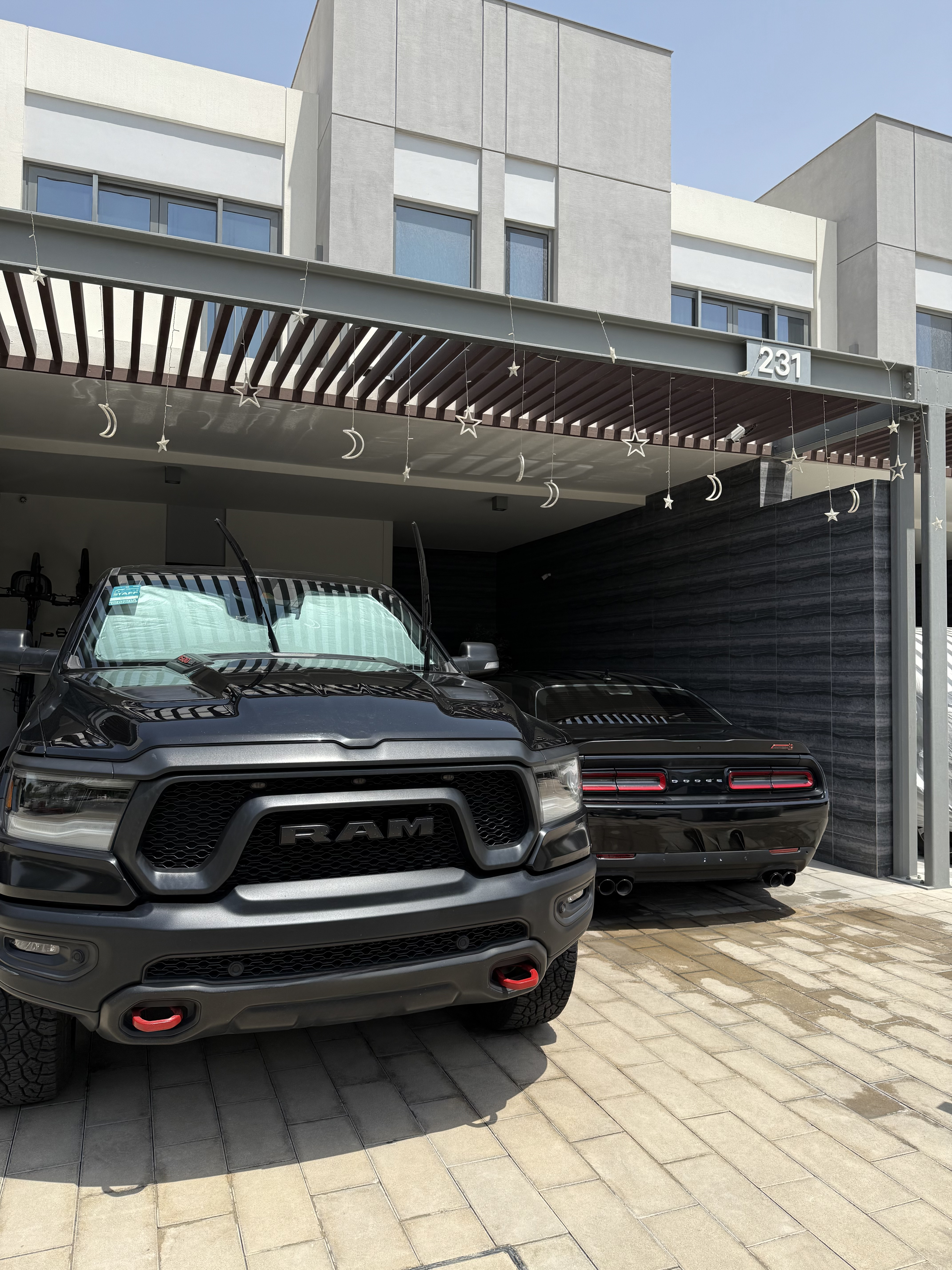 Clean trucks after service